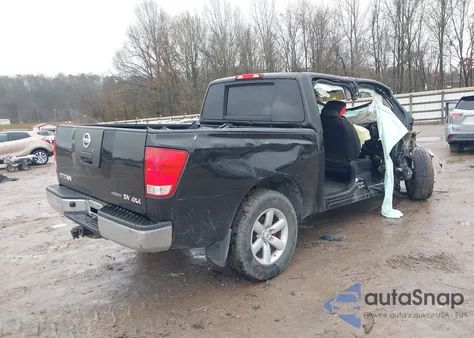 2012 Nissan Titan Sv z USA, uszkodzony, nr VIN 1N6BA0EJ1CN324229